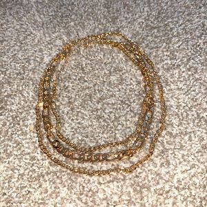 5 for 25 | Lot of 3 Layered Chain Necklaces